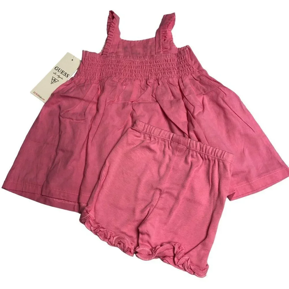 GUESS BABY GIRL TWO‎ PIECES SET OUTFIT 3-6 MOS NEW WITH TAG